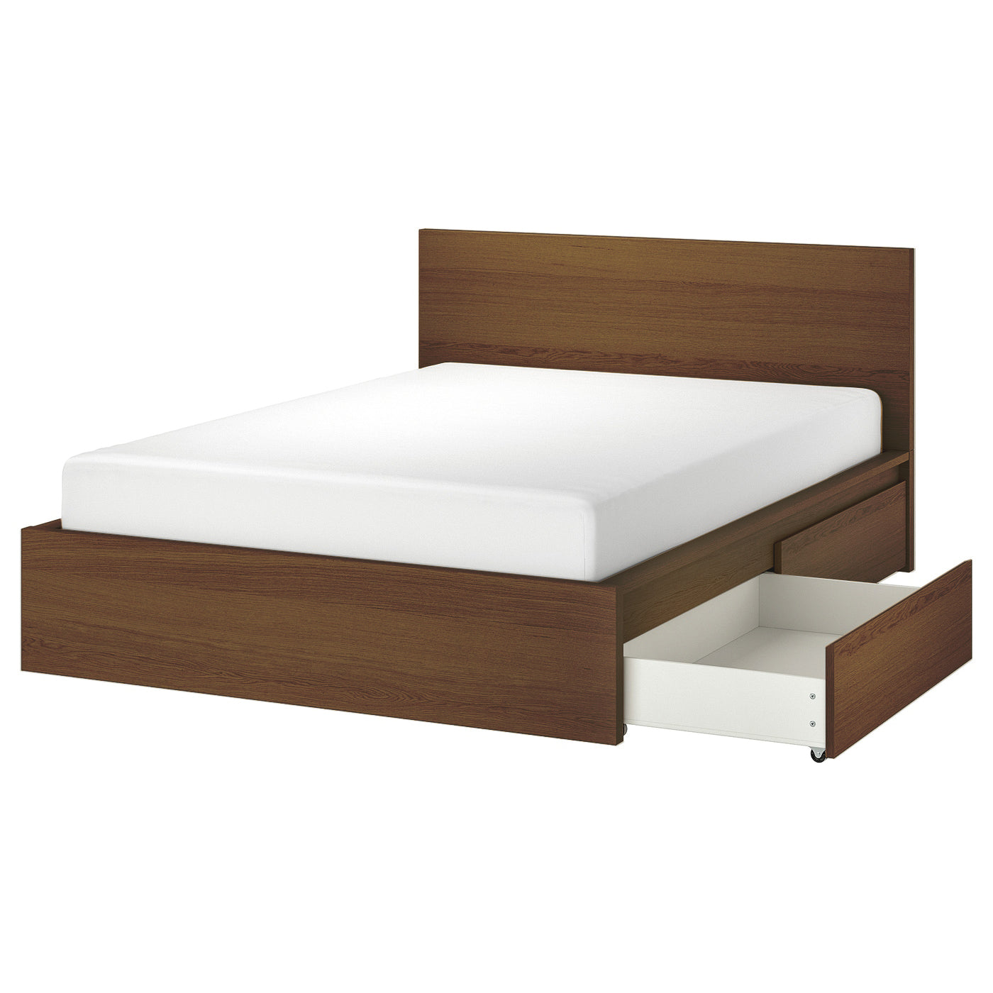 MAILY (Cherry Brown) Drawers Storage Bed - Queen Size (160 & 180cm)