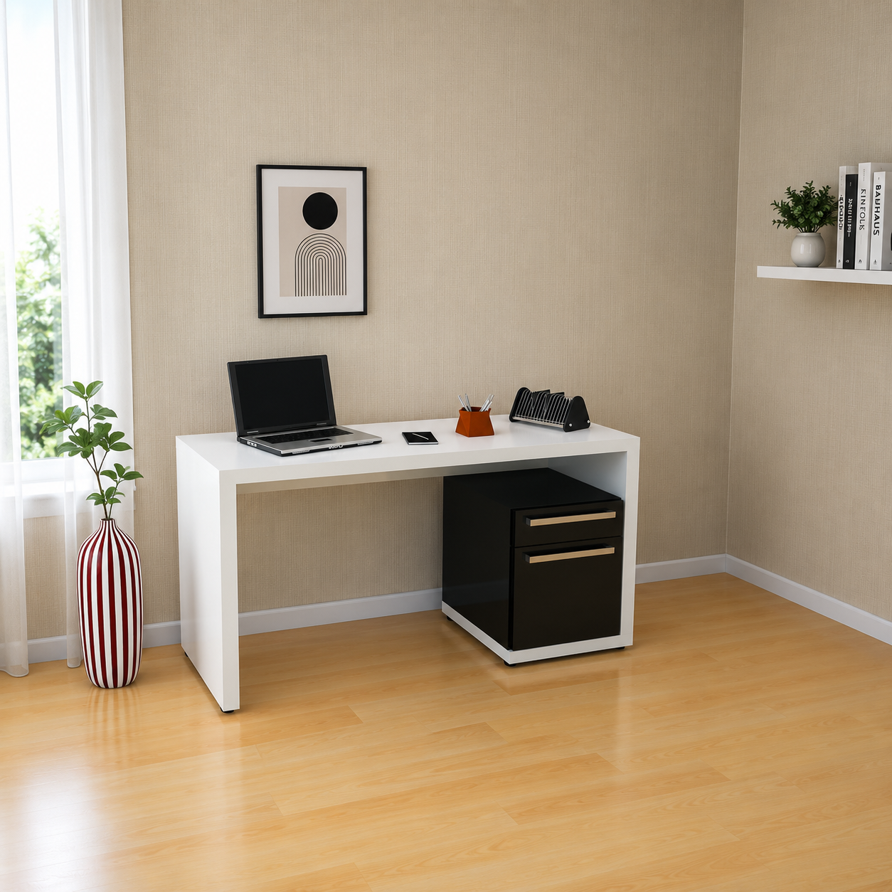Kroma Contemporary Workstation, 120x50x75 cm