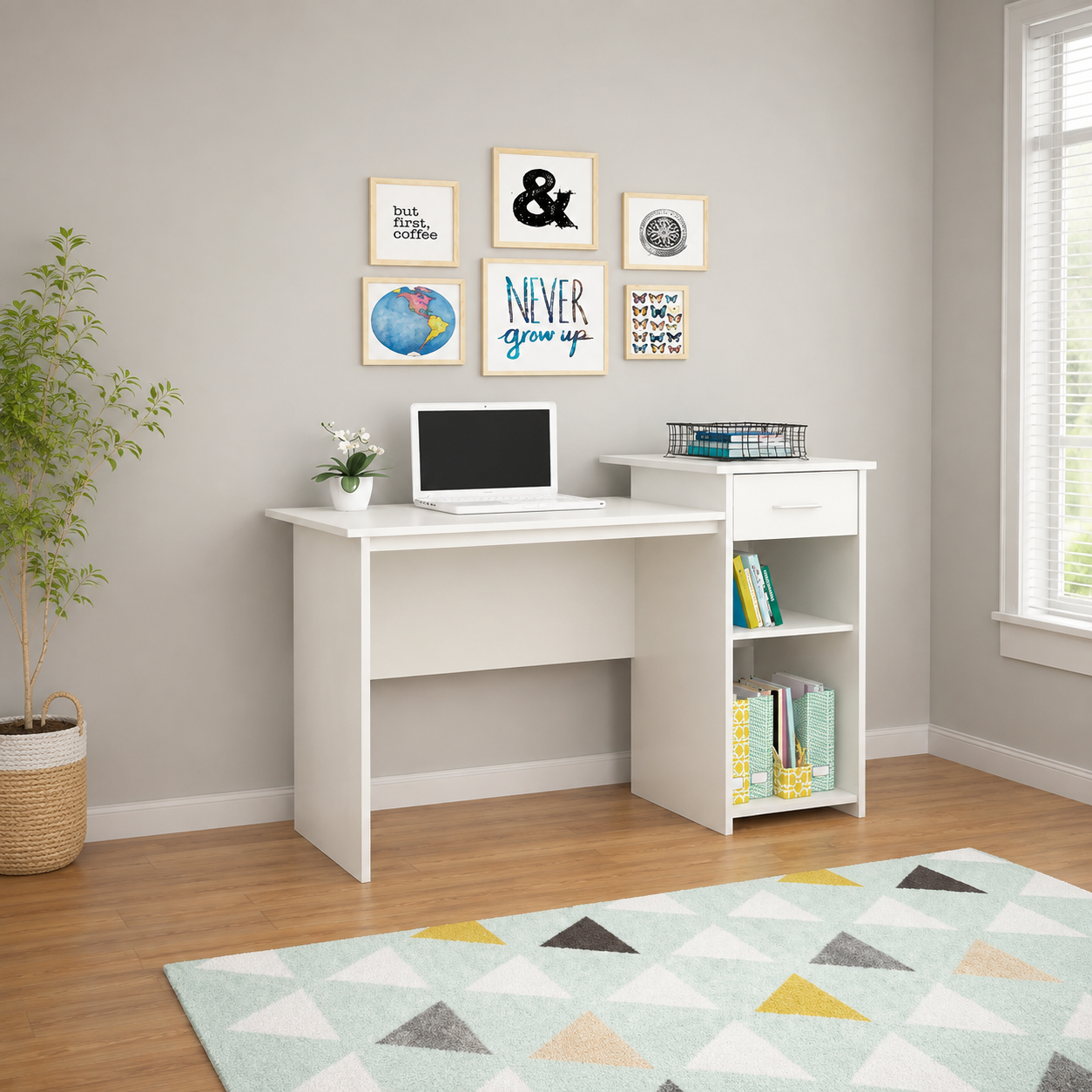 Lana Study Desk, 120x50x90 cm