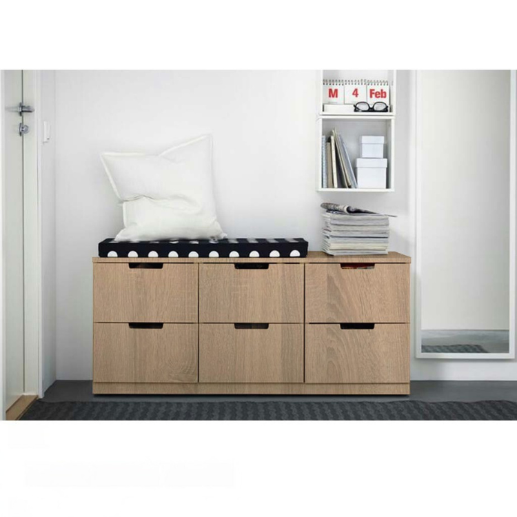 Storva Oak Unit drawers - 52cm × 45cm × 120cm.