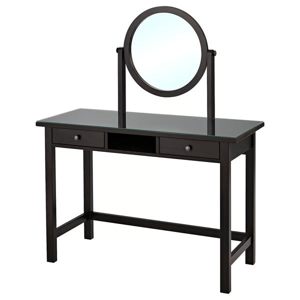 Hymnes Dressing table with mirror, 110x45x134cm