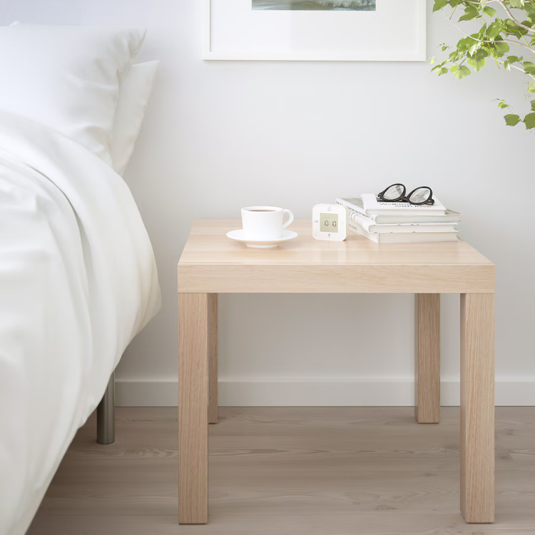 Oak Side Table - 55cm x 45cm x 55cm.