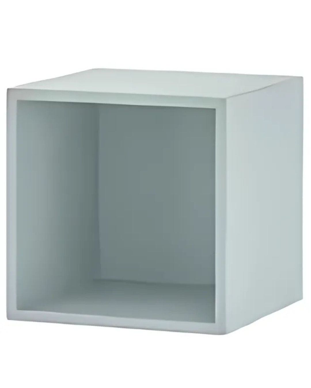 خزانة مكعبات صغيرة – أزرق فاتح – 35×25×35 سم