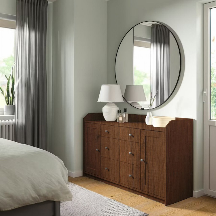 Storica Cheery MDF 3-Drawer & 2-Door Cabinet – 46x84x140cm.