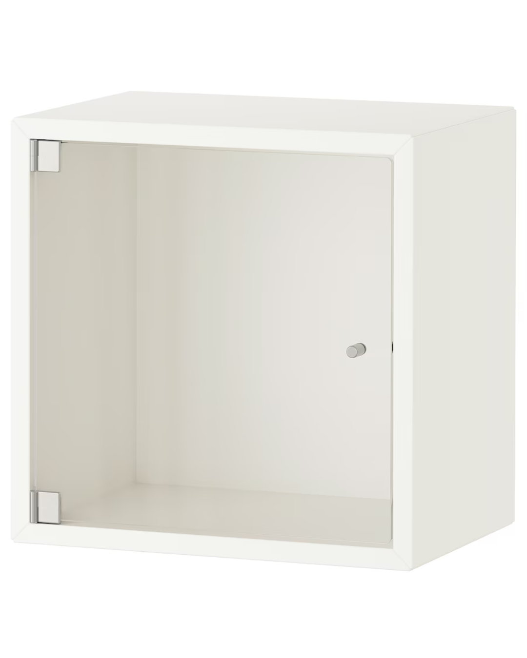 GlowCab – Cabinet with Glass – White – 35×25×35 cm