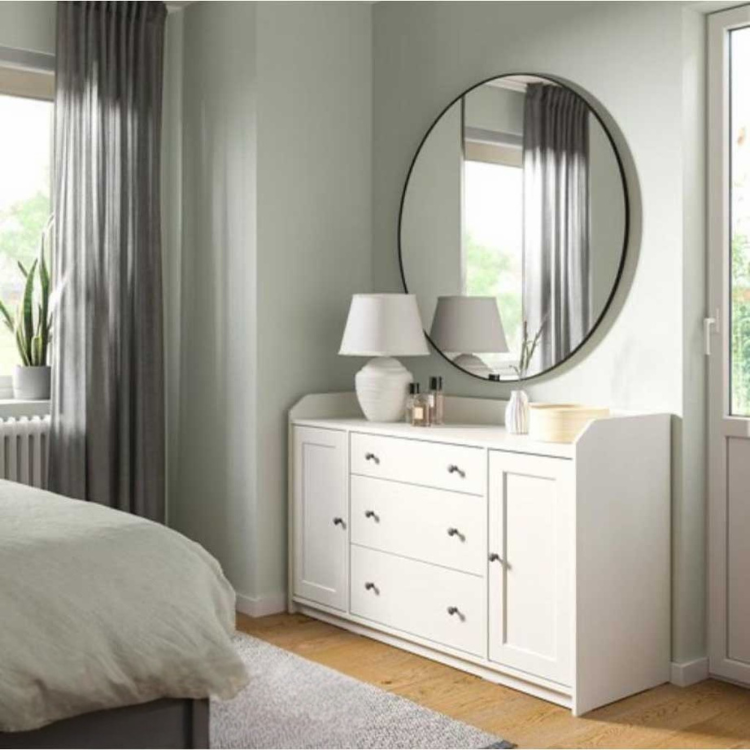 Storica MDF 3-Drawer & 2-Door Cabinet – 46x84x140cm