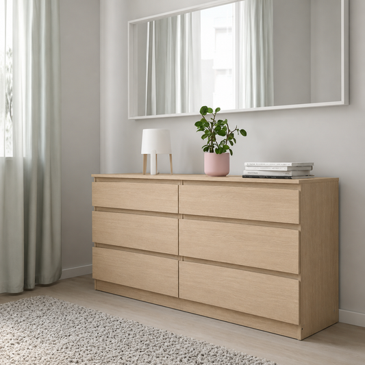Kool 6 Drawer unit - 140×40×70 cm.