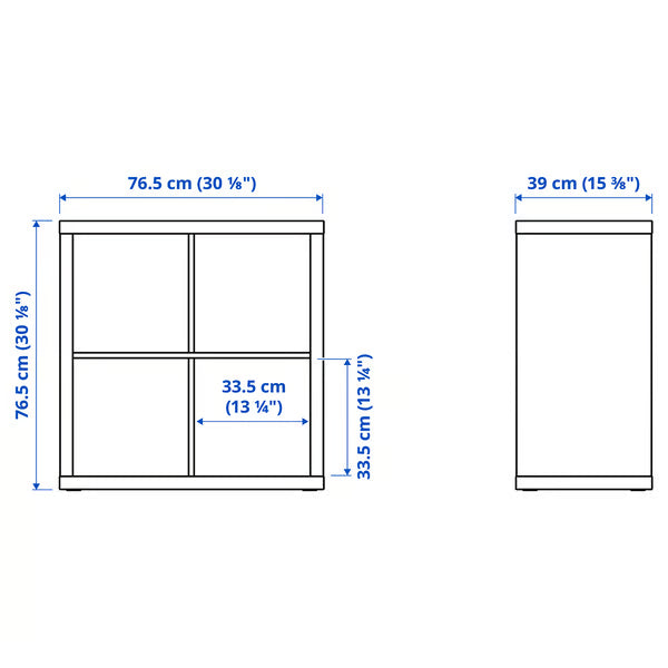 Kseries Vintage storage cabinet, 77x39x77cm
