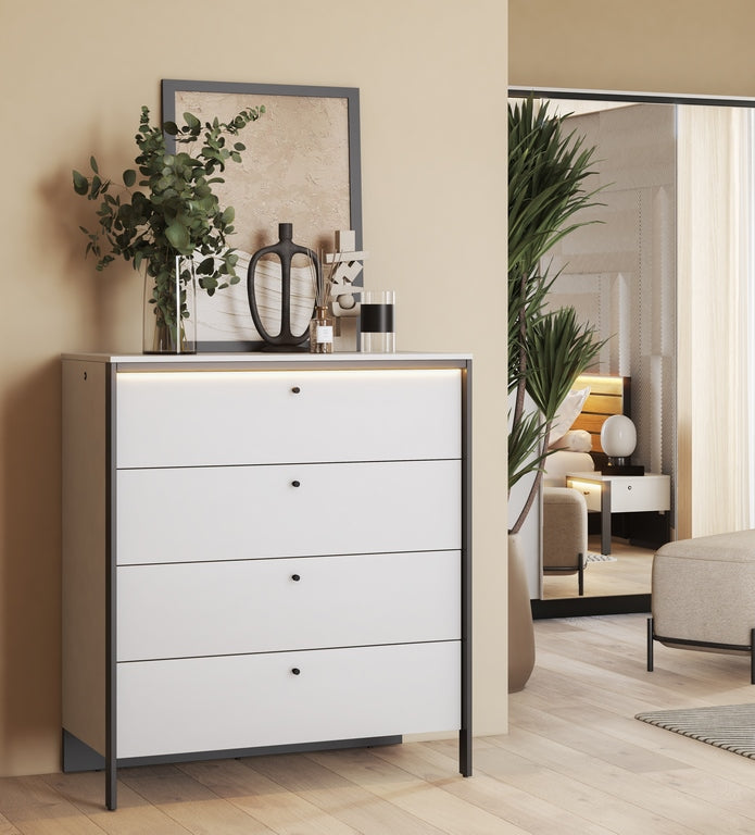 Nexa Drawer Chest – 100cm x 49cm x 115cm