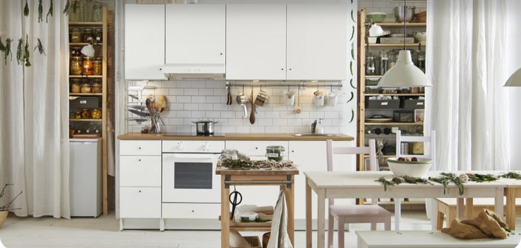 Modular Kitchen Set – 220 cm Base Units + 3 Wall Cabinets