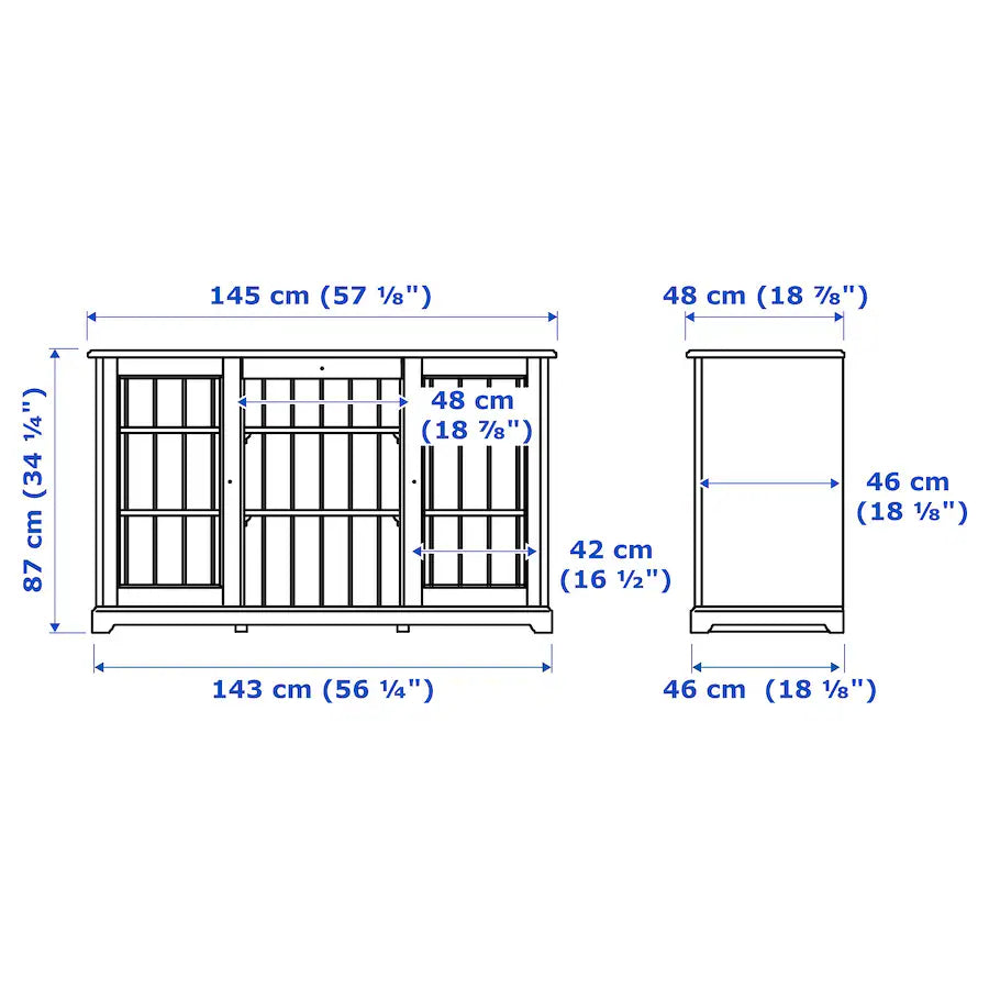 Viatorp buffet, 145x48x87cm