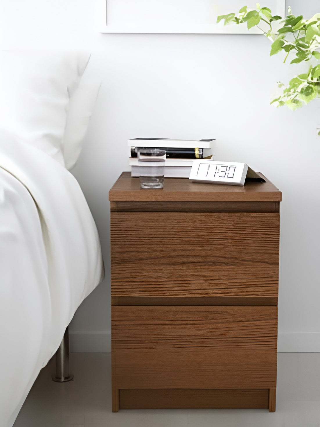 Brown Cherry Commode - 55cm × 45cm × 40cm.
