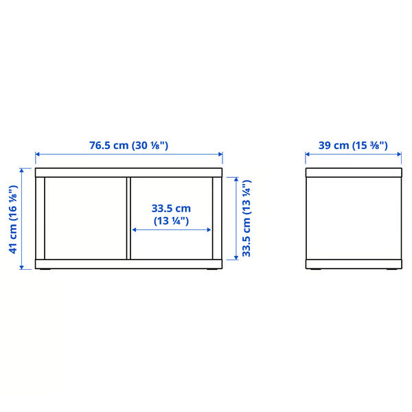Kseries Shelving unit, 77x39x41cm