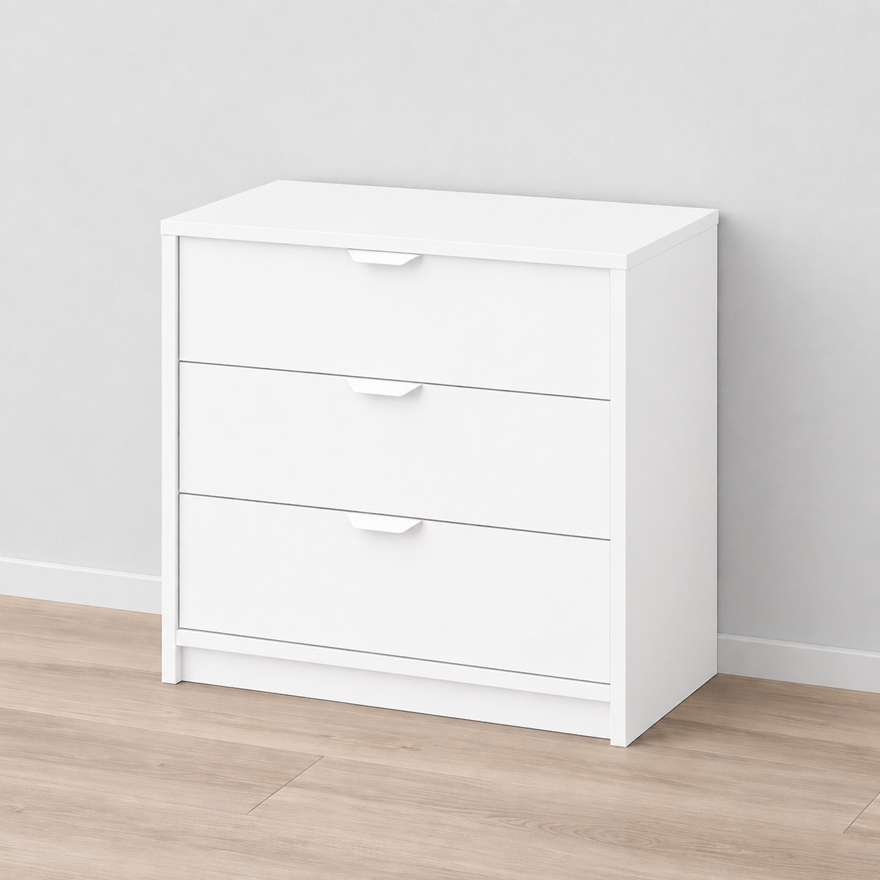 MDF White drawer - 70×40×68cm.