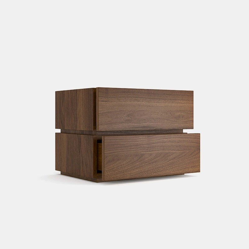 Arden Nightstand in Dark Wood – 55x40x42cm