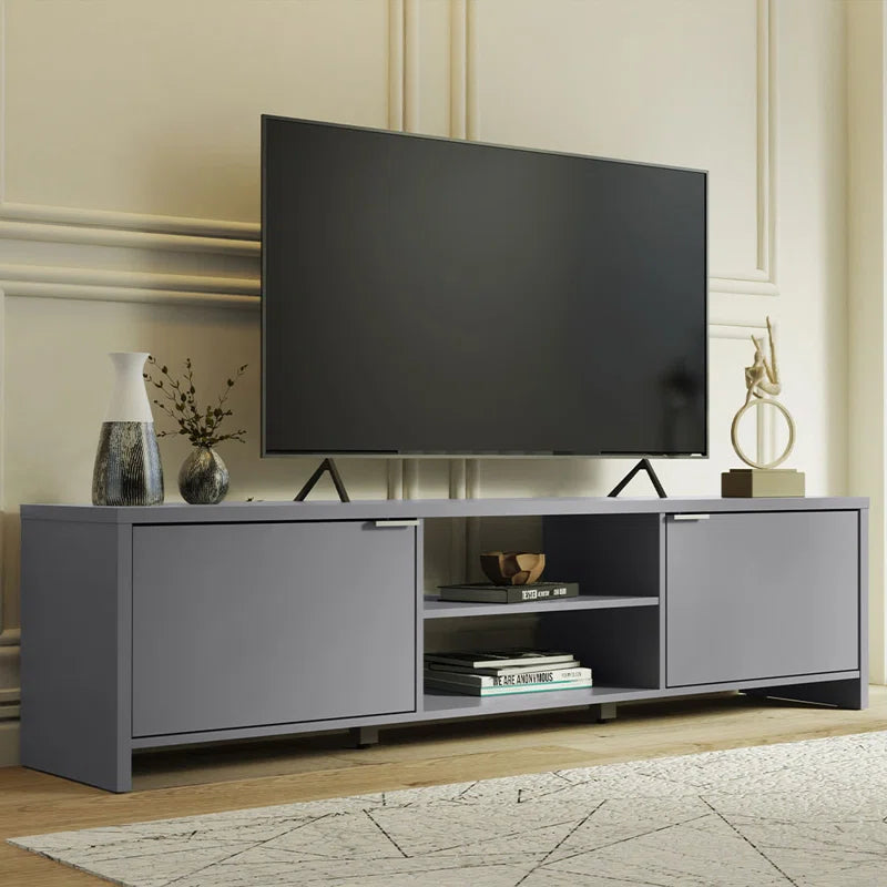 Mendora Grey TV Stand 160 cm x 40 cm x 50 cm