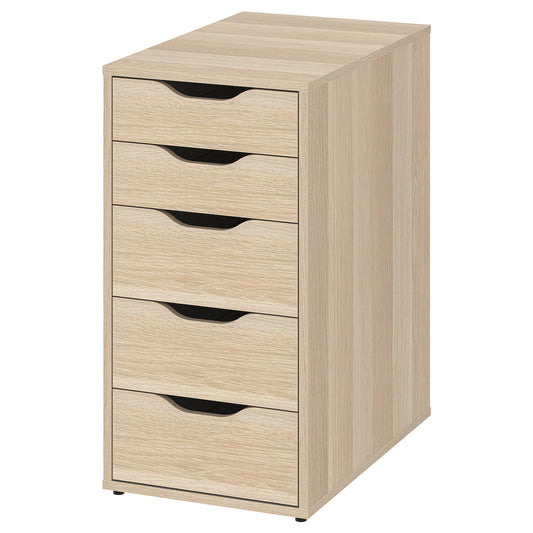 Oak Unit Drawer- 37cm × 40cm × 75cm.