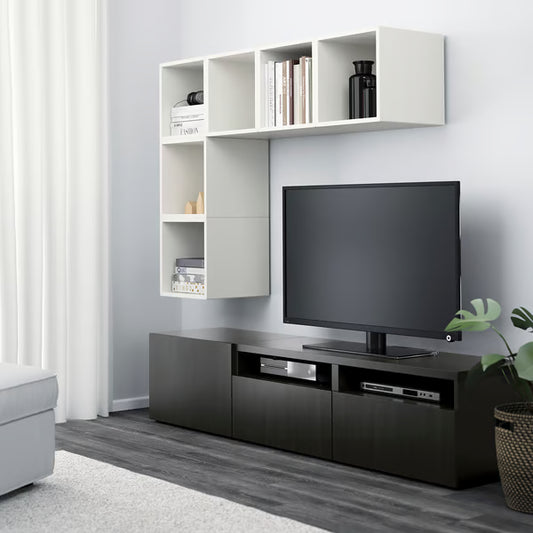 Delta TV cabinet combination + Display cubes, ,180x42x170 cm