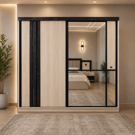 The Marquina bedroom collection.