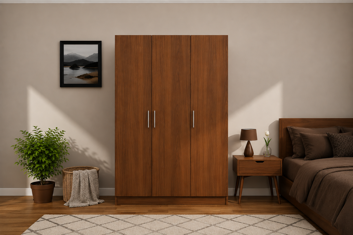 خزانة Cove متوسطة، 120x50x180 سم
