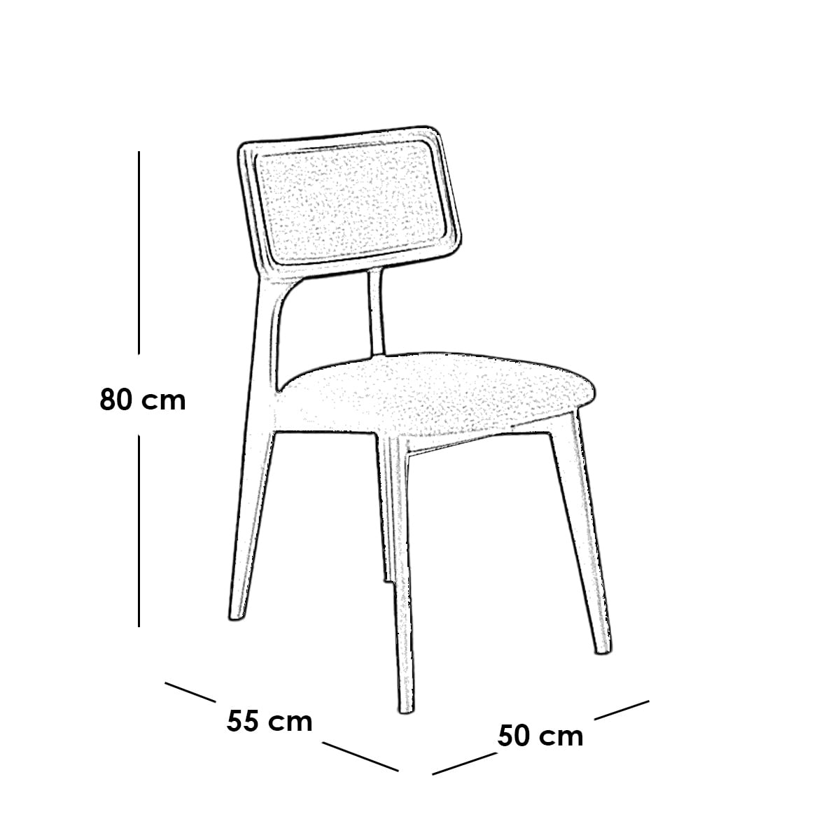 The Hazel 5-Piece Suite, 140x60x80cm