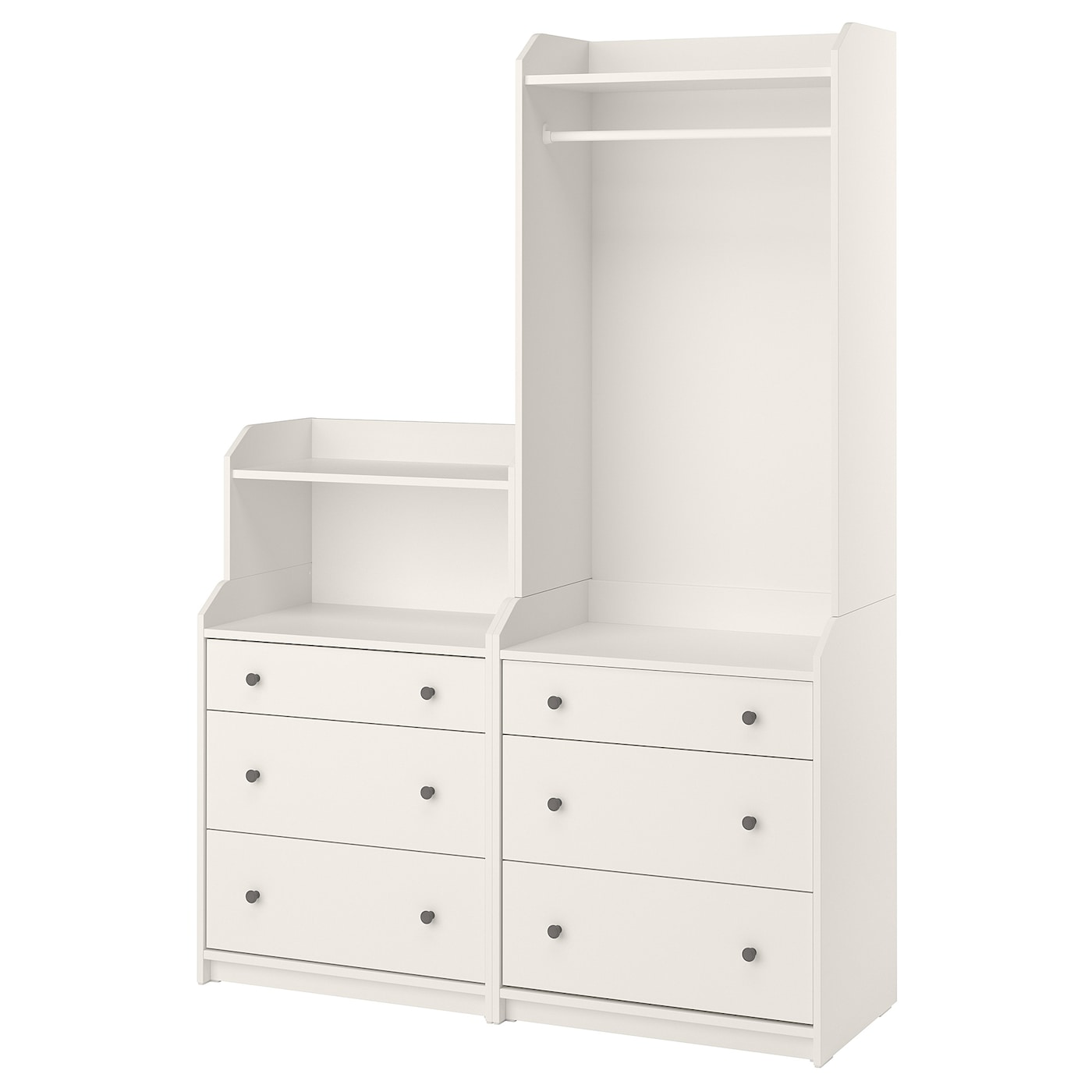 HELGA Open Wardrobe & Storage - 199cm × 46cm × 140cm.