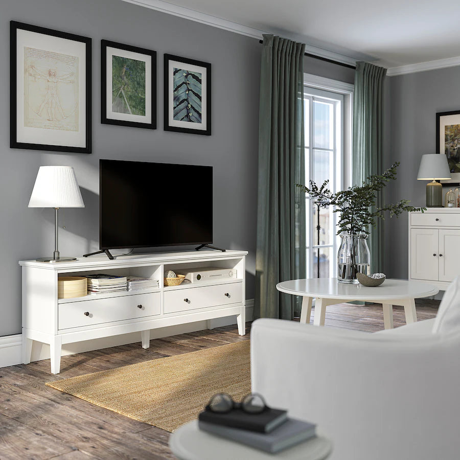IDtv White TV Unit 163cm x 40cm x 63cm