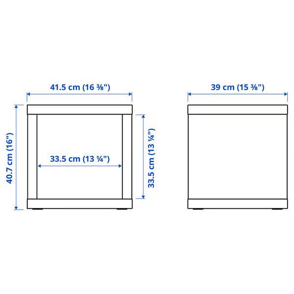 Kseries Cube storage box, 42x39x41cm