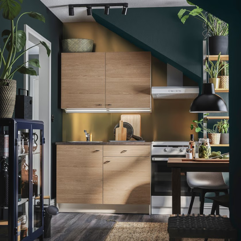 Modular Kitchen Set – Base & Wall Units (120 cm)