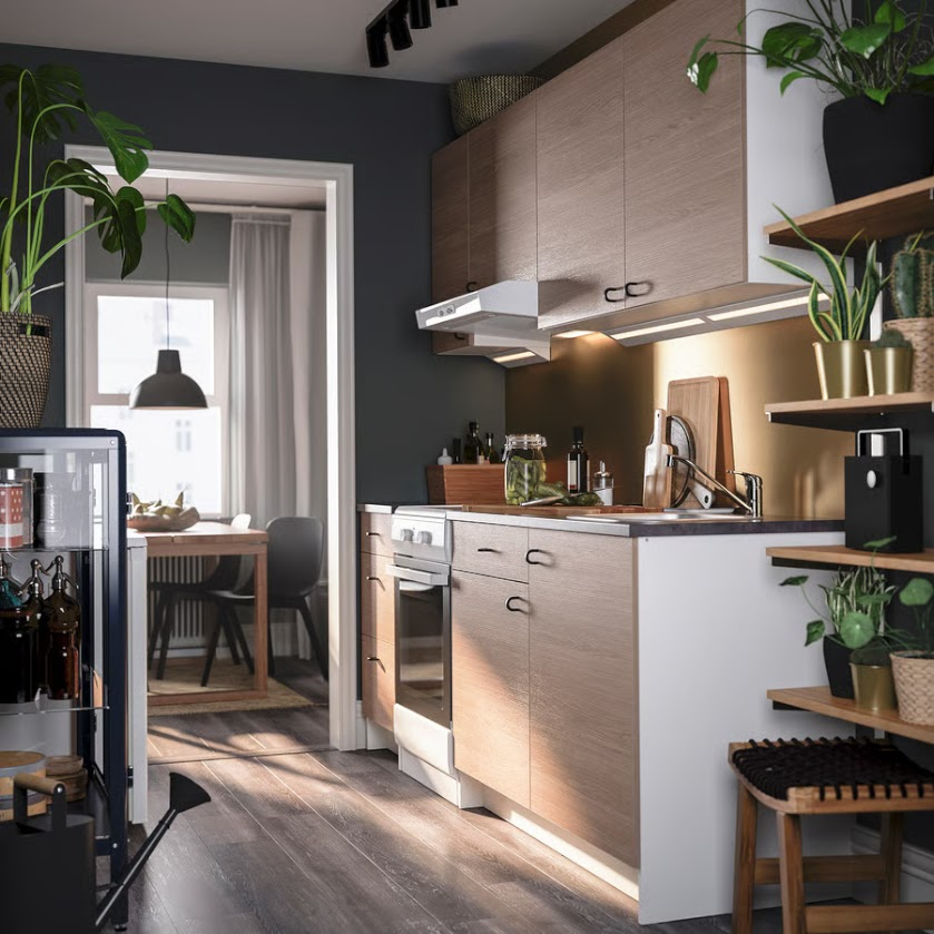 Modular Kitchen Set – 220 cm Base Units + 3 Wall Cabinets