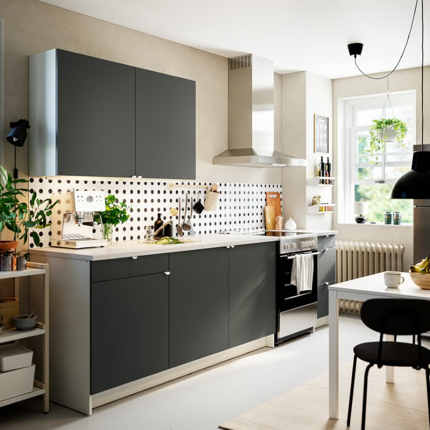 Modular Kitchen Set – 280 cm Base Units + 1 Wall Cabinet