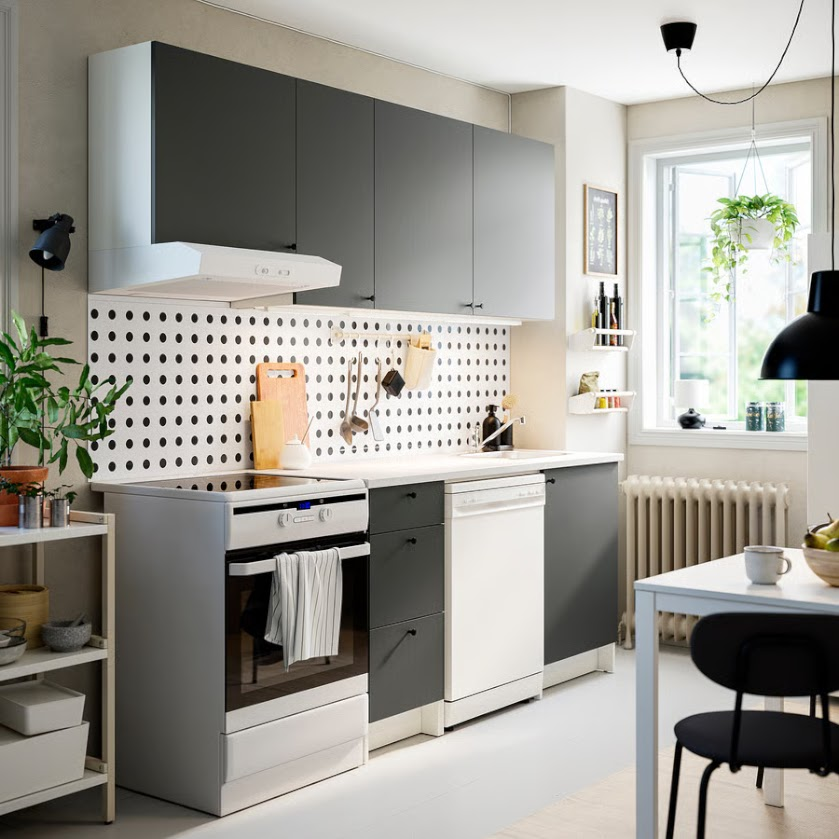 Modular Kitchen Set – 220 cm Base Units + 3 Wall Cabinets