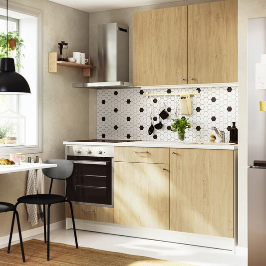 Modular Kitchen Set – 180 cm Base Unit + 120 cm Wall Cabinet