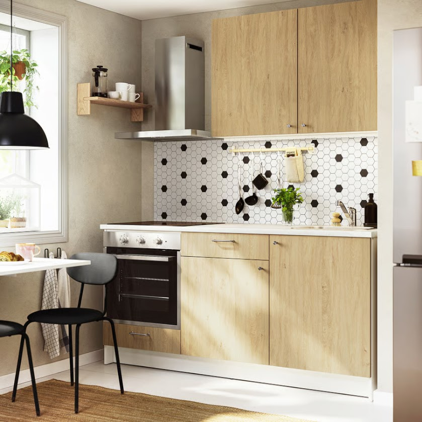 Modular Kitchen Set – Base & Wall Units (120 cm)