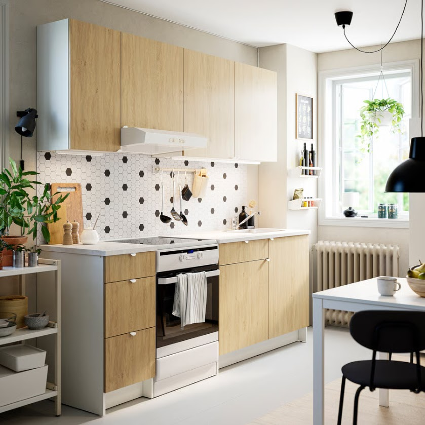 Modular Kitchen Set – 220 cm Base Units + 3 Wall Cabinets