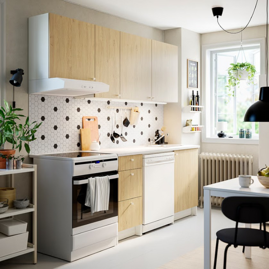 Modular Kitchen Set – 220 cm Base Units + 3 Wall Cabinets