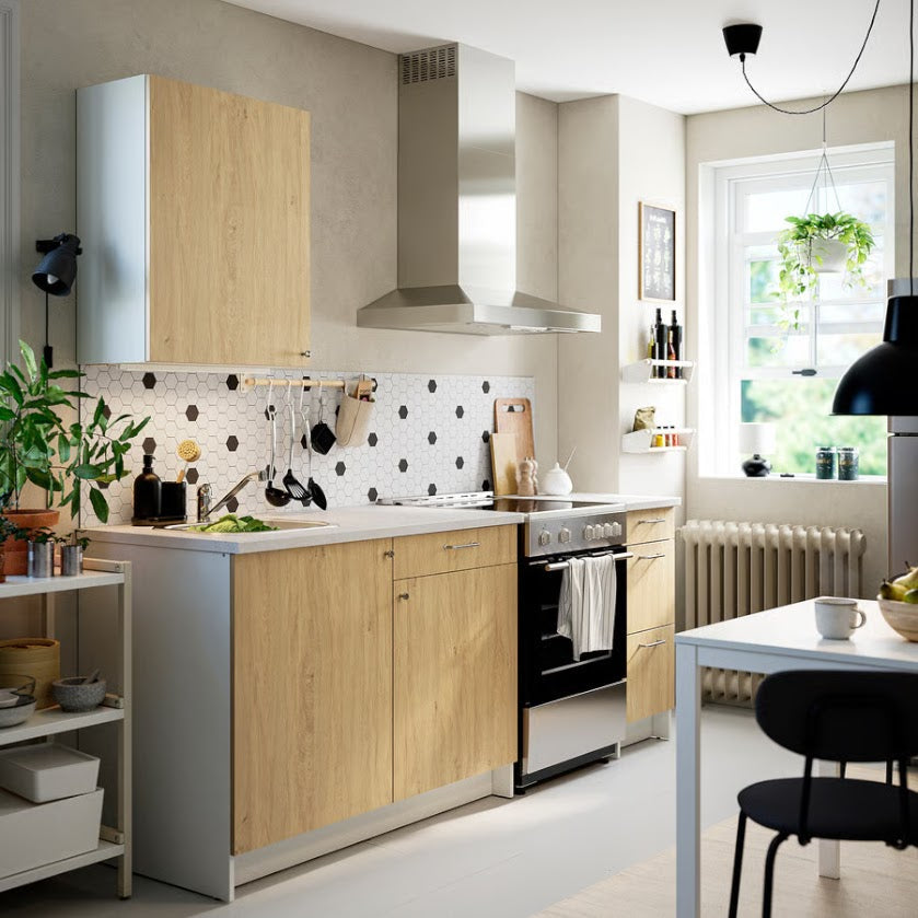 Modular Kitchen Set – 2 Base Units 220 cm + 1 Wall Cabinet 60 cm