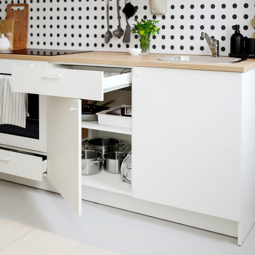 Kitchen Base Cabinet – 2 Doors, 2 Drawers + Oven Space 180 x 60 x 90 cm