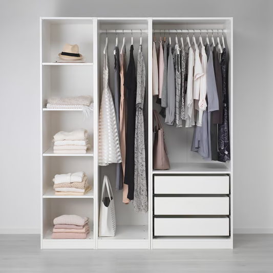 MIX open wardrobe, 140x40x200cm