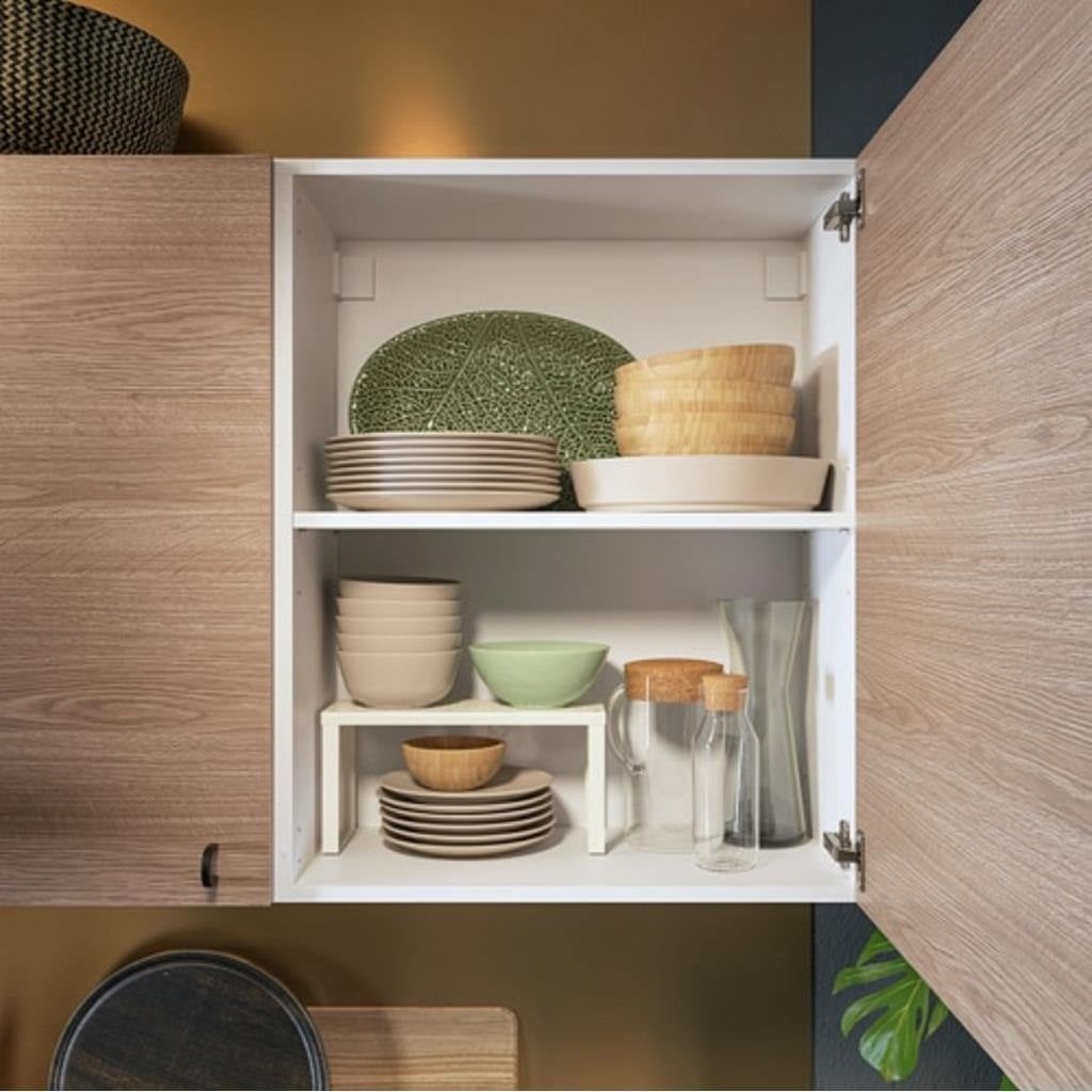 Kitchen Wall Cabinet - Two Doors – Brown 80x32x75cm.