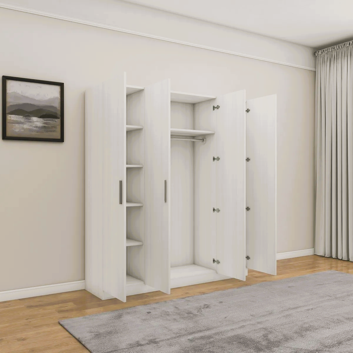Apex mega wardrobe, 160x50x200cm