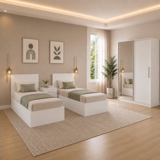 The Harmony Twin Room set
