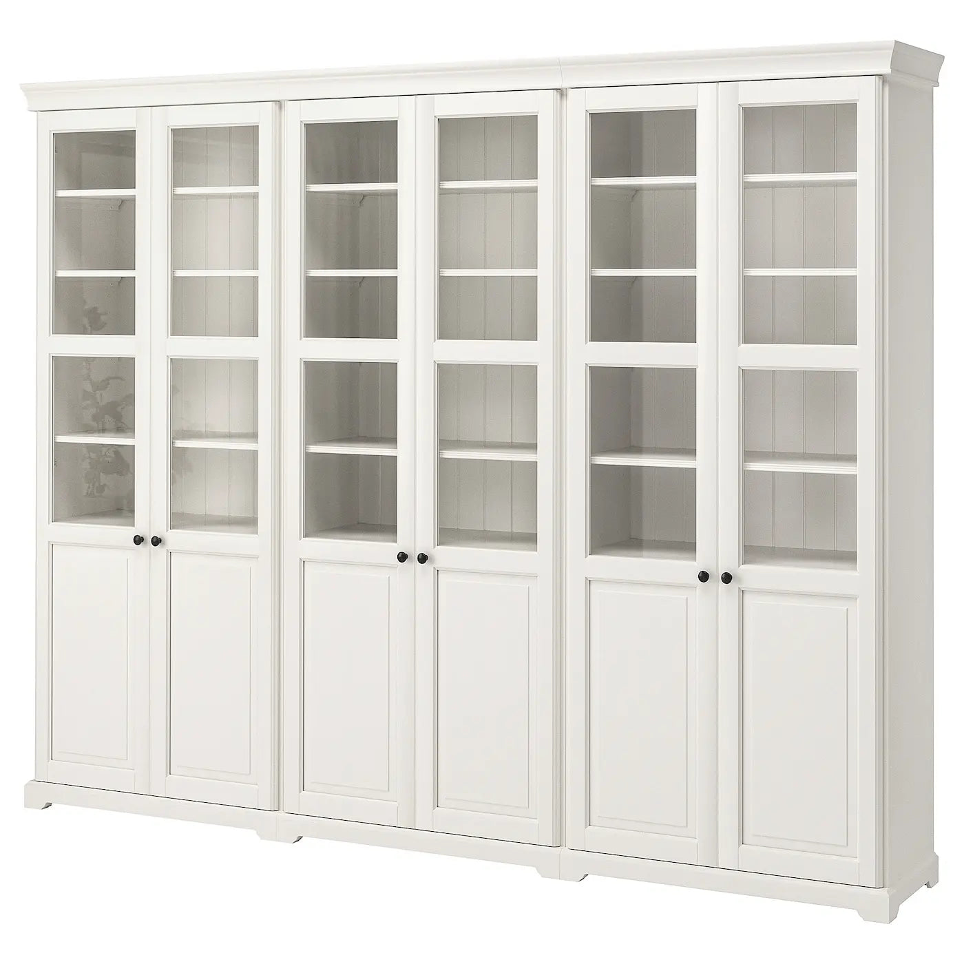 Viatorp storage combination with doors, 276x38x215cm