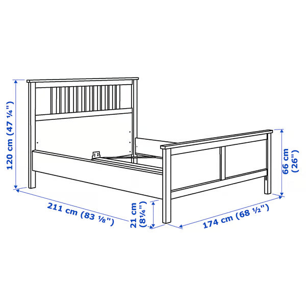 Hymnes Bed frame 140,160 & 180cm