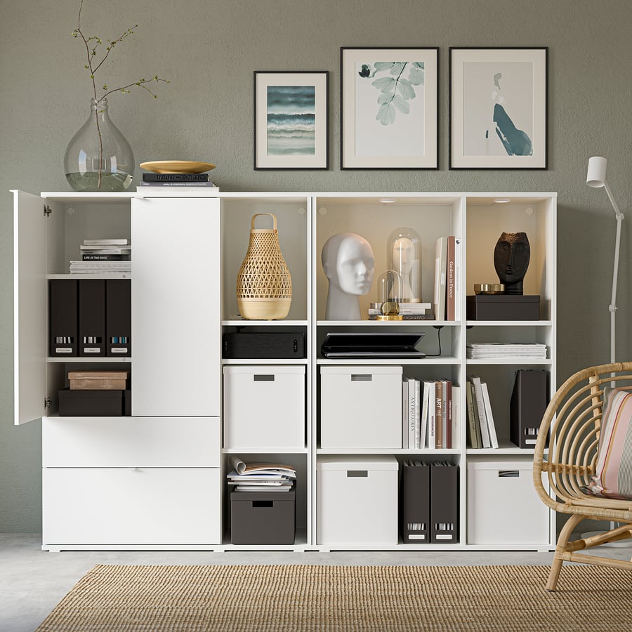 Vihaltra Double Display  - 200x37x140cm.