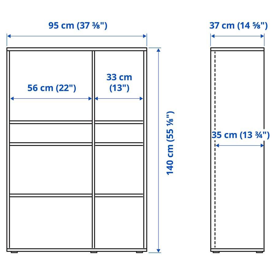 Vihaltra Cabinate- 105x37x140cm.