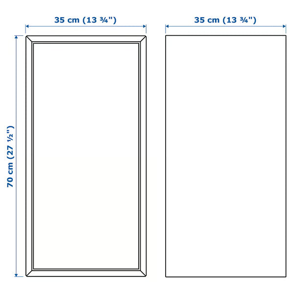 Emmet Cabinet with Door & Shelf , 35×35×70cm