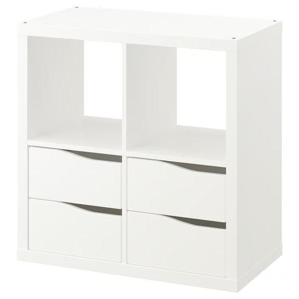 Kseries with 4 drawers Wave-shaped, 77x39x77cm