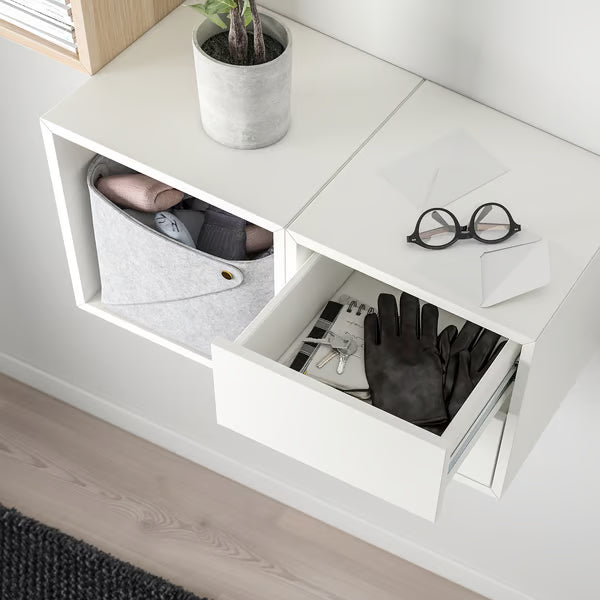 Emmett Wall-mounted storage combination, 105x35x70cm