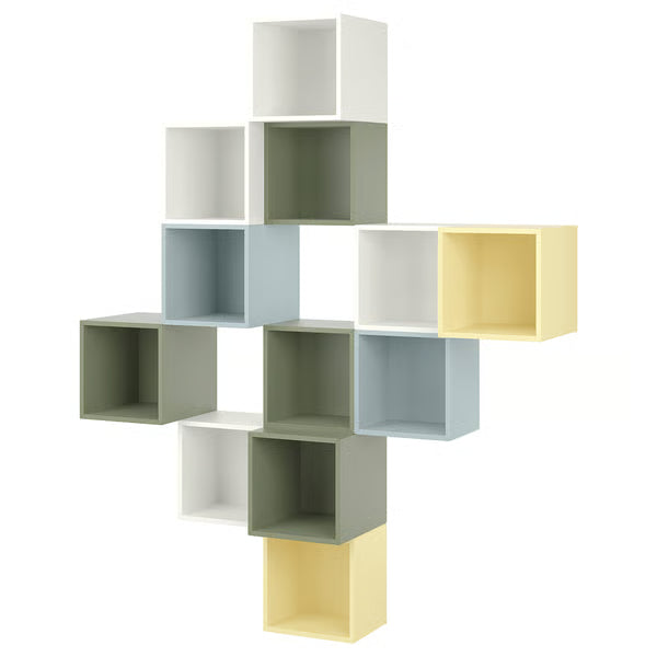Emmett Wall-mounted cabinet combination, 175x35x210cm